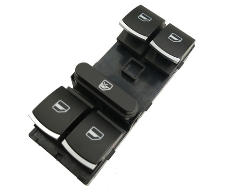 COMANDO DO VIDRO ELETRICO DO MOTORISTA VOLKSWAGEN JETTA PASSAT TIGUAN AMAROK CROMADO