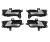 Kit Com 4 Maçanetas Puxador Interno Hyundai Creta
