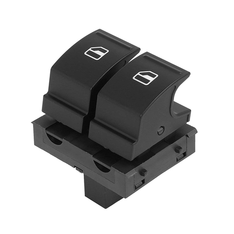 Botão Interruptor Do Vidro Elétrico Duplo Amarok Fusca Tsi 2 portas Preto