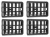 Jogo Grade Do Difusor De Ar Painel Ford F250 F350 F4000