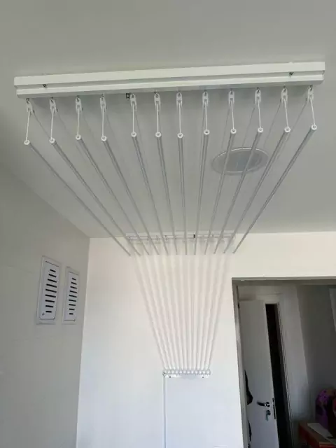 VARAL INDIVIDUAL PARA TETO 8 VARETAS