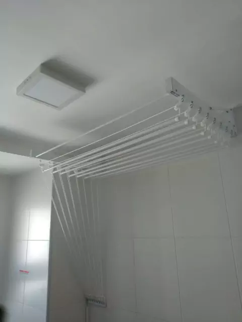 VARAL INDIVIDUAL PARA PAREDE 8 VARETAS