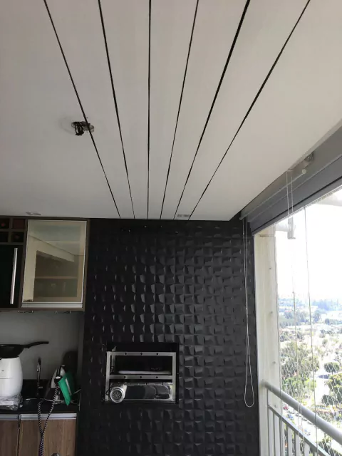 VARAL DE PAREDE A PAREDE FIXO - CORDAS MÓVEIS