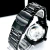 Primeira linha - 100% funcional Carrera - Preto - Pulseira de aço - À PROVA D’ÁGUA -cod90