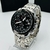 Linha Diamante - Edifice funcional- Prata e preto - Pulseira de aço - À PROVA D' ÁGUA - cod100 - comprar online