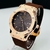 1ª Linha- Geneve - Marrom, rose e preto - Pulseira de borracha - À PROVA D' ÁGUA - cod45 - comprar online