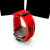 Primeira linha - Promaster - Grafite e vermelho - Pulseira de borracha - À PROVA D’ÁGUA -cod80 - comprar online