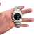 Imagem do Primeira linha - Geneve TP - Prata e preto - Pulseira de aço - À PROVA D'ÁGUA -cod65