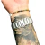 Primeira linha - Geneve TP - Prata e preto - Pulseira de aço - À PROVA D'ÁGUA -cod65