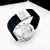 Linha diamante - 100% funcional Carrera- Preto, rose e prata - Pulseira de borracha- À PROVA D’ÁGUA -cod95 - comprar online