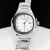 Primeira linha - Geneve TP - Prata e branco - Pulseira de aço - À PROVA D’ÁGUA -cod45 - comprar online