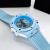 Imagem do Linha diamante - 100% funcional Big bang - branco, azul piscina e cinza - Pulseira de silicone - À PROVA D'ÁGUA -cod105