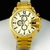 Linha Diamante 100% Funcional 10 BAR - dourado e branco - Pulseira de aço - Á PROVA D'ÁGUA - cod75 - comprar online