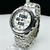 Linha Diamante - Eco-Drive - prata e branco - Pulseira de aço - À PROVA D'ÁGUA - cod70 na internet