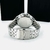 Linha Diamante - Eco-Drive - prata e branco - Pulseira de aço - À PROVA D'ÁGUA - cod70 - ML Joia