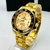 1ª Linha - Submariner 4 ponteiras - dourado - Pulseira de aço - À PROVA D'ÁGUA - cod65 na internet