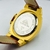 Linha Diamante - 100% Funcional Genuine - dourado e marrom - Pulseira de couro - À PROVA D'ÁGUA- cod55 - ML Joia