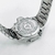 Linha Diamante Aqualand Full Metal - prata e preto - Pulseira de aço - À PROVA D'ÁGUA - cod65 - ML Joia