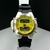 Linha Diamante Aqualand Funcional - preto, amarelo e prata - Pulseira de borracha - À PROVA D'ÁGUA - cod60
