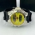 Linha Diamante Aqualand Funcional - preto, amarelo e prata - Pulseira de borracha - À PROVA D'ÁGUA - cod60 - ML Joia