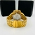 1ª Linha - Hybrid roleta - dourado, amarelo e azul- Pulseira de aço - À PROVA D'ÁGUA - cod90 - loja online