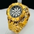 1ª Linha - Hybrid roleta - dourado, grafite e branco - Pulseira de aço - À PROVA D'ÁGUA - cod90 na internet