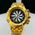 1ª Linha - Hybrid roleta - dourado, grafite e branco - Pulseira de aço - À PROVA D'ÁGUA - cod90 - comprar online