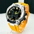 Linha Diamante - 100% Funcional GW-A1100 - preto, prata e amarelo - Pulseira de borracha - À PROVA D'ÁGUA - cod38 na internet