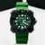 Linha Diamante Eco-Drive - preto, verde e camuflado - Pulseira de borracha - À PROVA D'ÁGUA - cod50