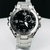 Linha diamante - Steel - prata e preto - Pulseira de aço - Á PROVA D'ÁGUA- cod55 - comprar online
