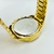 Linha diamante 100% funcional - 10 bar - Dourado, preto e azul - Pulseira de aço - Á PROVA D'ÁGUA - cod75 - loja online