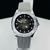 1ª Linha - Geneve - Prata e cinza - Pulseira de borracha - Á PROVA D'ÁGUA - cod65 - comprar online