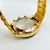 Linha diamante - 100% funcional Carrera - Dourado e preto - Pulseira de aço - Á PROVA D'ÁGUA - cod100 - loja online