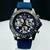 Linha Diamante 100% Funcional BRTL - preto e azul marinho - Pulseira de borracha - À PROVA D'ÁGUA - cod85 - comprar online