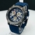 Linha Diamante 100% Funcional BRTL - preto e azul marinho - Pulseira de borracha - À PROVA D'ÁGUA - cod85 na internet