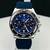 Linha Diamante Ancor - prata, azul marinho e azul - Pulseira de borracha - À PROVA D'ÁGUA - cod82 - comprar online
