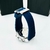 Linha Diamante Ancor - prata, azul marinho e azul - Pulseira de borracha - À PROVA D'ÁGUA - cod82 - loja online