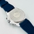 Linha Diamante Ancor - prata, azul marinho e azul - Pulseira de borracha - À PROVA D'ÁGUA - cod82 - ML Joia