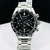 Linha Diamante 100% Funcional Carrera - prata e preto - Pulseira de aço - À PROVA D'ÁGUA - cod100 - comprar online