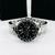 Linha Diamante 100% Funcional Carrera - prata e preto - Pulseira de aço - À PROVA D'ÁGUA - cod100 - ML Joia