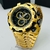 Primeira Linha Thunderbolt - dourado e preto - Pulseira de aço - À PROVA D' ÁGUA - cod80 - comprar online
