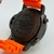 Imagem do 1ª Linha Marina Militare - chumbo, laranja e preto - Pulseira de borracha - À PROVA D'ÁGUA - cod70