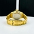1ª Linha Submariner 4 ponteiras - dourado e azul - Pulseira de aço - À PROVA D'ÁGUA - cod65 - ML Joia