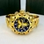 Primeira Linha Joker Coringa - dourada, azul e amarelo - Pulseira de aço - À PROVA D' ÁGUA - cod85 na internet