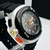 Primeira Linha Eco-Drive - preto, prata, chumbo, laranja e branco- Pulseira de borracha - À PROVA D'ÁGUA - cod95 na internet