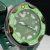Primeira Linha Eco-Drive - preto, verde e branco - Pulseira de borracha - À PROVA D'ÁGUA - cod55 na internet