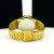 Primeira linha - Wr 50M - dourado - Pulseira de aço - À PROVA D'ÁGUA - cod35 - ML Joia