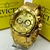 1ª Linha Pro Drive - dourado - Pulseira de aço - À PROVA D'ÁGUA- cod85 na internet