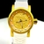 1ª Linha Yakusa S1- pulseira de borracha - branco e dourado - À PROVA D'ÁGUA - cod35 - comprar online