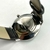 Linha Diamante - 100% Funcional Stilos - prata e preto - Pulseira de couro - Á PROVA D'ÁGUA - cod37 - ML Joia